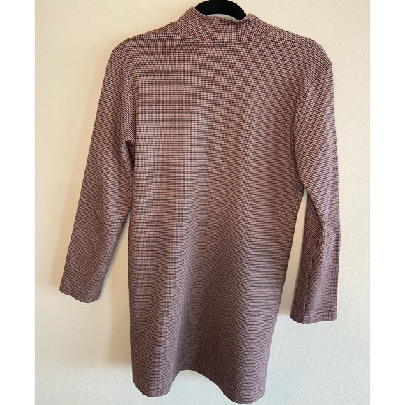 Zara houndstooth Mini Dress Size Medium - Picture 3 of 5